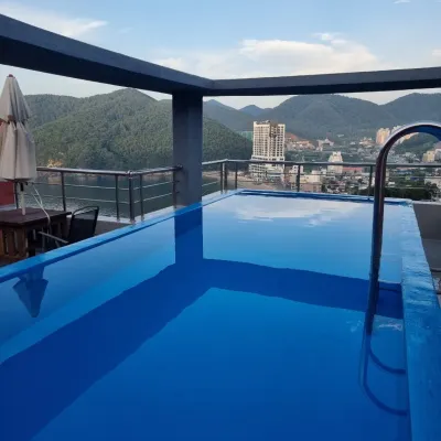 Geoje Island Adria Pool Villa Pension โรงแรมใกล้สะพานเชื่อมปูซาน-เกาะเจ
