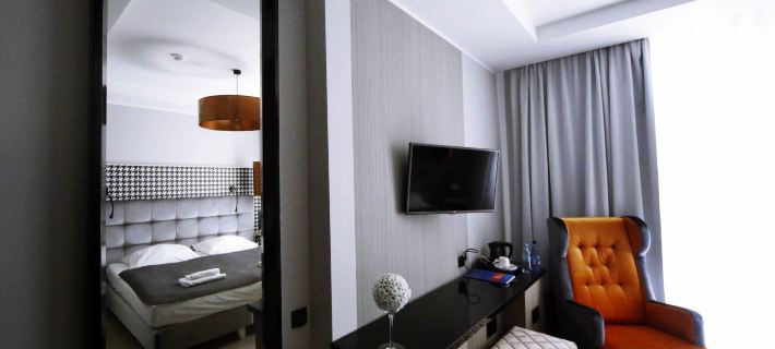 Hotel Pomarańczowa Plaża โรงแรมในโซพอต