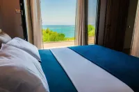 Oceanfront Villa Elaia Private Pool Panoramic Views - balcony