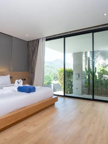 รูปภาพของวิลล่า 2 ห้องนอนพร้อมวิว เนเชอรัล ทัช เอ2