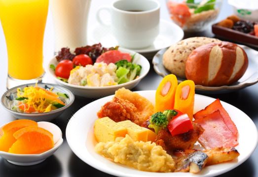 비즈니스 호텔 조식 뷔페