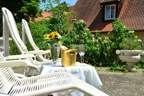 Romantica Hotel Blauer Hecht Hotels in Dinkelsbuhl