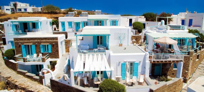 Kampos Home Hotele w: Sifnos