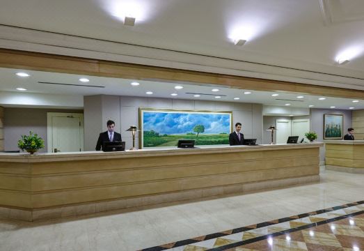 InterContinental 호텔 객실 또는 수영장