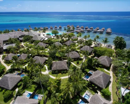 マナバビーチ リゾート＆スパ モーレア モーレア島のホテル