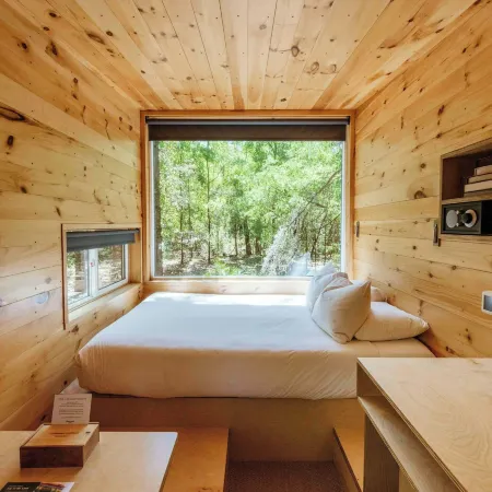 Postcard Cabins Hill Country