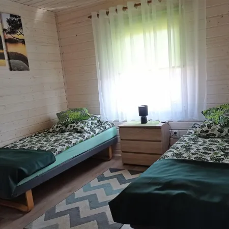 Cozy Cottages for 4 People, 600m From the Lake, Kolczewo