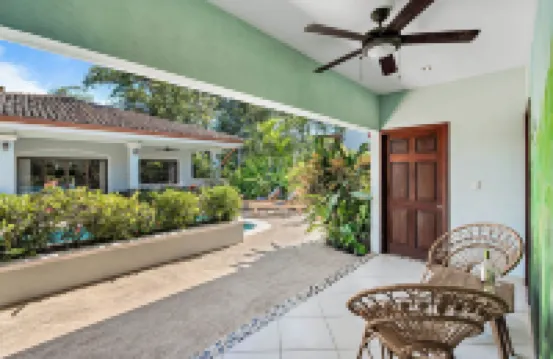 Stylish Home with Chic Decor, Luxury Amenities & Tropical Outdoor Oasis with Sparkling Private Pool