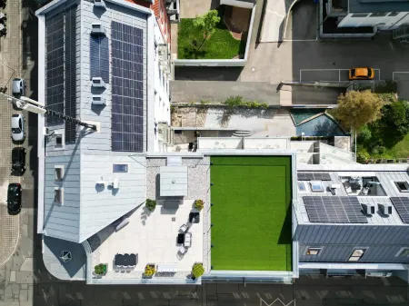 The Penthouse at Eco Smart Apartments Отели рядом с достопримечательностью «Нюрнберг Мессе»