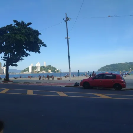 Apartment in Gonzaguinha 100 meters from the beach Отели в г. Сан-Висенти