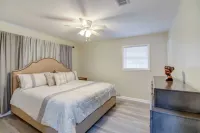 It’s a beautiful renovated house with modern furniture and lovely decor.