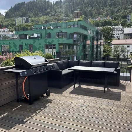 Central apartment with ocean view