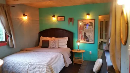 Cottage In A Greenhouse