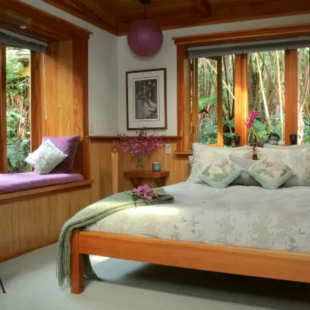 Volcano Rainforest Retreat Отели в г. Волкейно