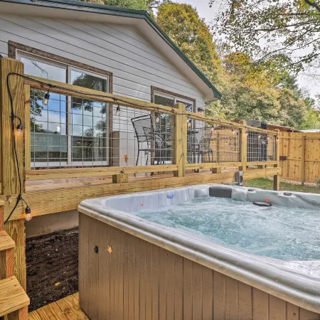 Hilltop Hideaway w/ Scenic Views & Hot Tub!