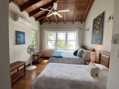 Gold Standard Beach Front Estate with Private Pool and walk to Placencia Village