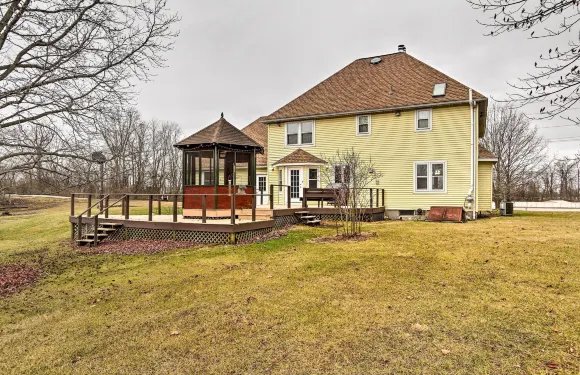 帶森林和徒步領地的5英畝度假屋