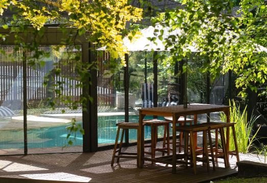 [차임스 스파 리트리트의 럭셔리 스파 욕조]