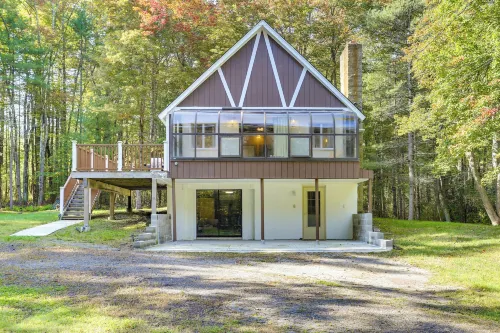 Glen Spey Cabin with Deck 1 Mi to Mohican Lake! - 3-Star