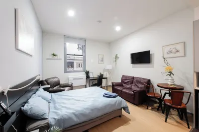 Melbourne Studio Apartments Hotel @ 138 Elgin Carlton Hotels near A Clockwork Café