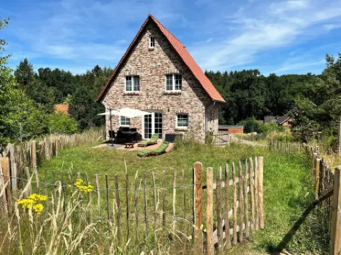 Family vacation at Haus Felsenbirne in the Lüneburg Heath