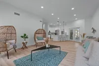 Private Pool and Sunny Patio Retreat - Chic Spacious Oasis