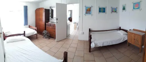 200 m from the sea in the safety area