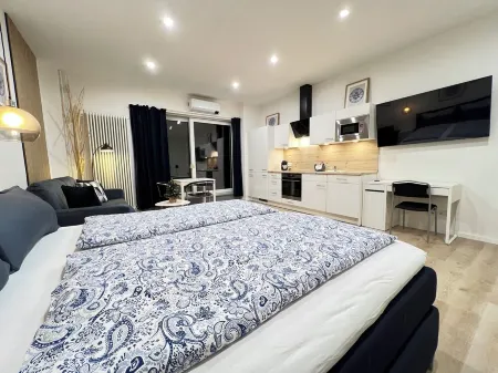 Marketplace atrium 1 on the ground floor Отели в г. Хёкстер