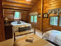Modern, 2 King, 4 BDRM Private Luxury Log Cabin