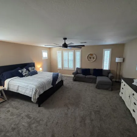 Pet-Friendly 3 bed Home w/ Pool Access, Game Room & Garage – Walk to Dining!