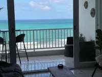OCEANFRONT, COZY And GREAT VIEW, 2B/2B/1Pk Hotel a Luquillo