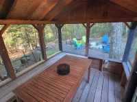 Private Lakeside Home with 2 Private Docks, Hot Tub, Bball Hoop, H2o Activities Hotels in Shapleigh