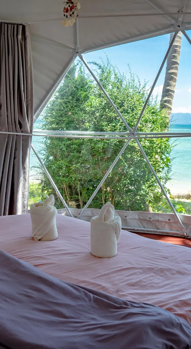 ห้องจูเนียร์สวีทพร้อมวิวมหาสมุทร(เตียงคิงไซส์)