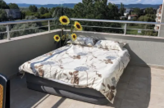 1베드 펜트하우스, 6명 숙박 가능 - 야외 수영장 - 정원 써니비치 호텔