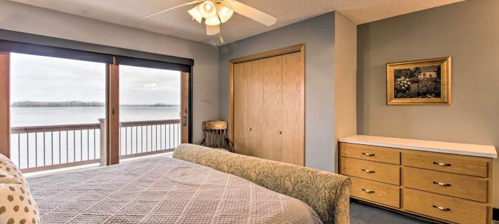 Breezy Point Escape w/ Views, Dock & Fire Pit! Hotels in Breezy Point