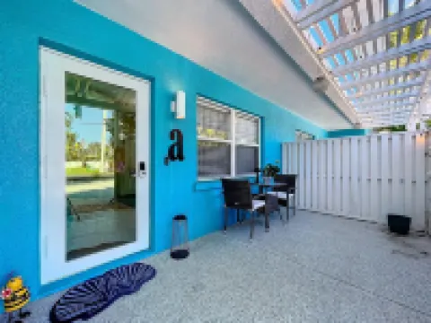 Charming Ground Level Resort Style 3 units Condo  of a TRIPLEX- unit A