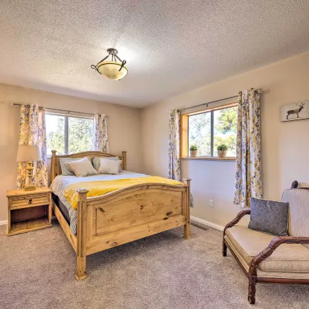 Hike, Bike & Fish: Gem w/ Hot Tub in Woodland Park