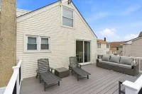 Stylish Seaside Home with Parking Beach Passes and 5-Minute Walk to the Beach