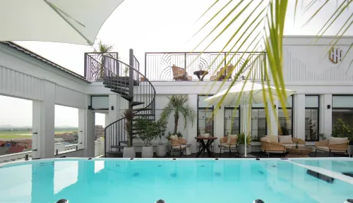 Noi Bai Horizon Hotel & Spa - Bjergudsigt