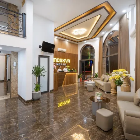 Moskva Motel & Apartment Danang Отели рядом с достопримечательностью «Пляж Nam O»