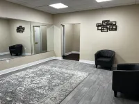 New private suite room inside the apartments building loft by UAB / Downtown.