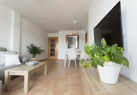 Bright apartment in Conil, quiet area with sea view.