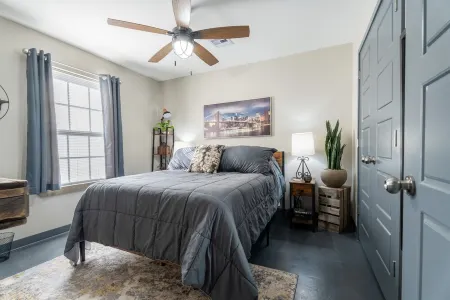 Take a trip to the Industrial Age in this centrally-located townhome.