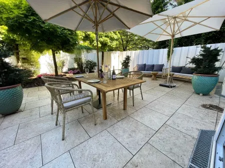 Luxurious loft with large sun terrace and sauna