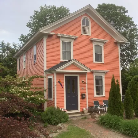 New England style home, front of house is yours!