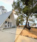 Cozy 1960s A- Frame with Mountain Views