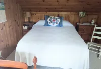 Toddy's camp on the pond