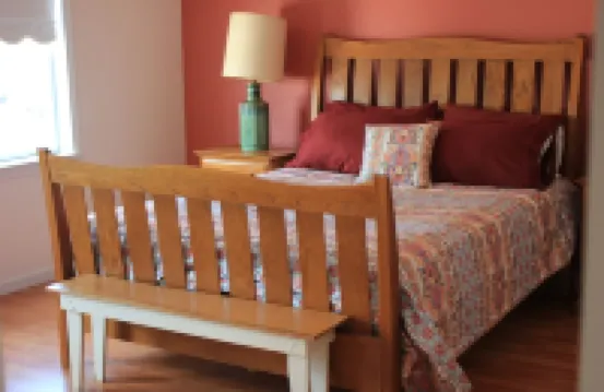 Stay in downtown Three Oaks overlooking the main street!