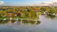 Delafield Gem • King Bed, River Views & Downtown at Your Door