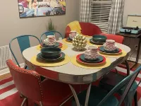 “our little retro scene” No cleaning fee and no Taxes all include. Hotels in Gallipolis